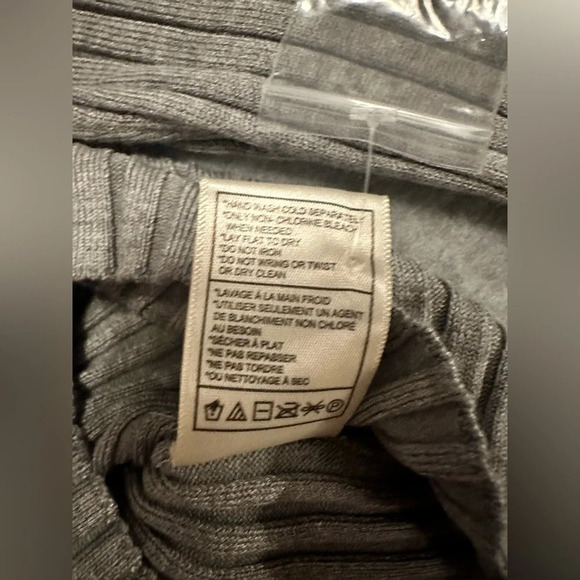 NWT Steve Madden gray Lexi Sweater Dress size M - Picture 8 of 9